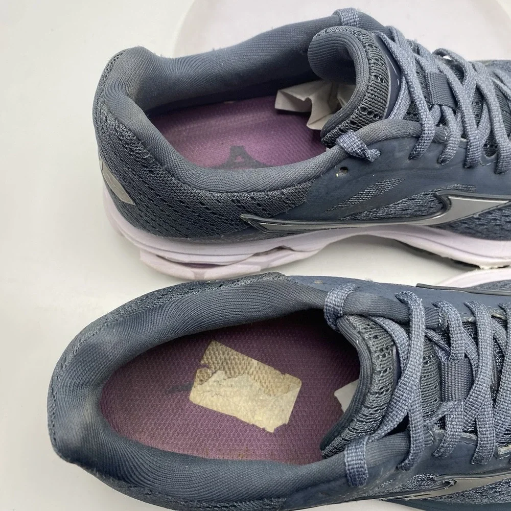 Mizuno Shoes Women Size 7 Wave Rider 23 Gray Athletic Running Trainers 3993 - Picture 12 of 16
